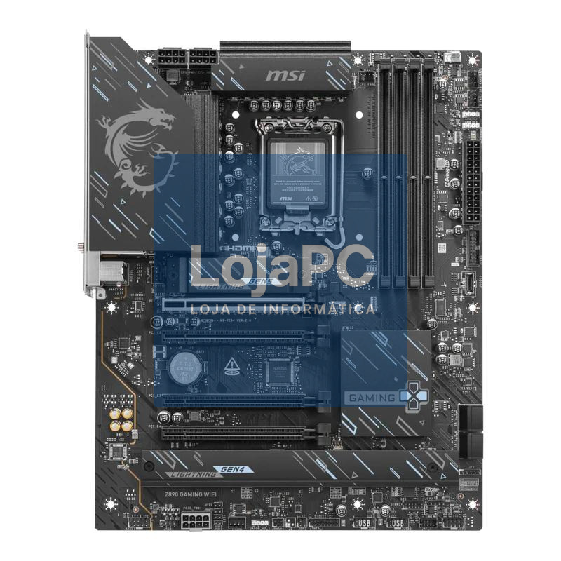 MSI Placa Base Z890 GAMING WIFI DDR5 ATX LGA1851 — imagem 2