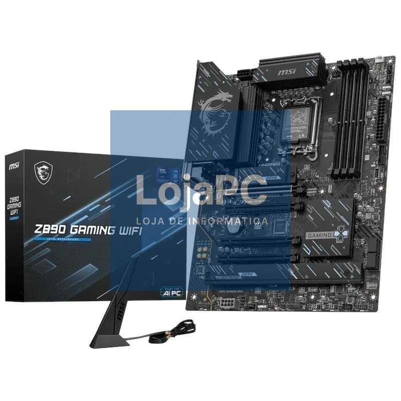 MSI Placa Base Z890 GAMING WIFI DDR5 ATX LGA1851