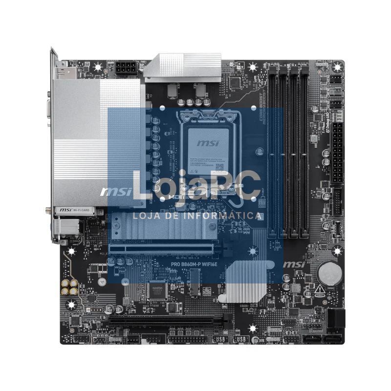 MSI Placa Base PRO B860M-P WIFI6E mATX D5 1851 — imagem 2