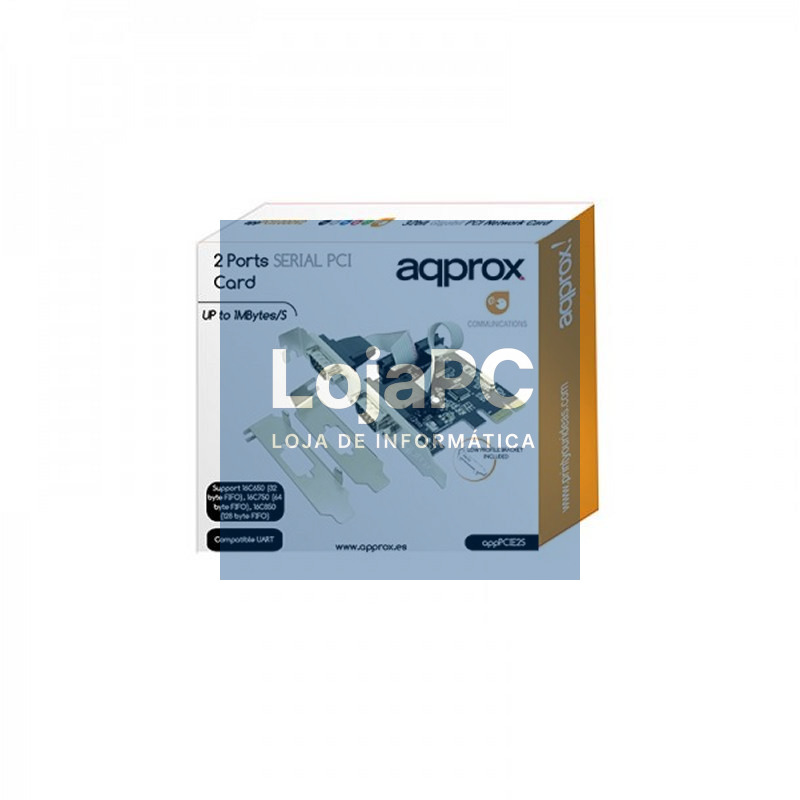 approx! APPPCIE2S Tarj. Cont. 2 Serie PCI-E LP&HP — imagem 2