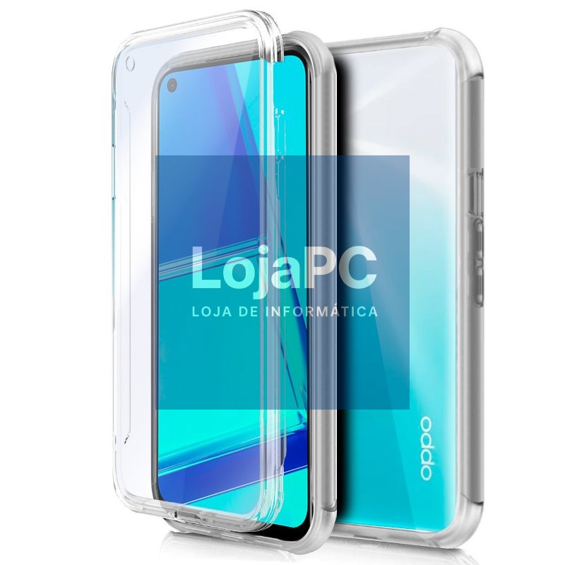 COOL 3D Silicone Case for Oppo A52 / A72 / A92 (Transparent Front + Back)
