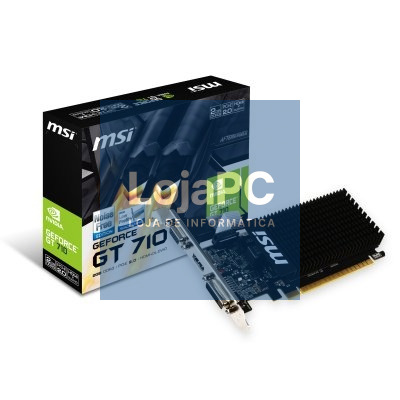 MSI VGA NVIDIA GT 710 2GD3H LP 2GB DDR3