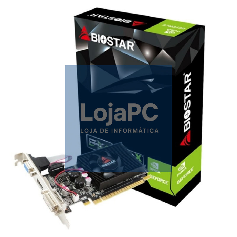 BIOSTAR VGA NVIDIA GT 210 1GB DDR3 DVI/HDMI