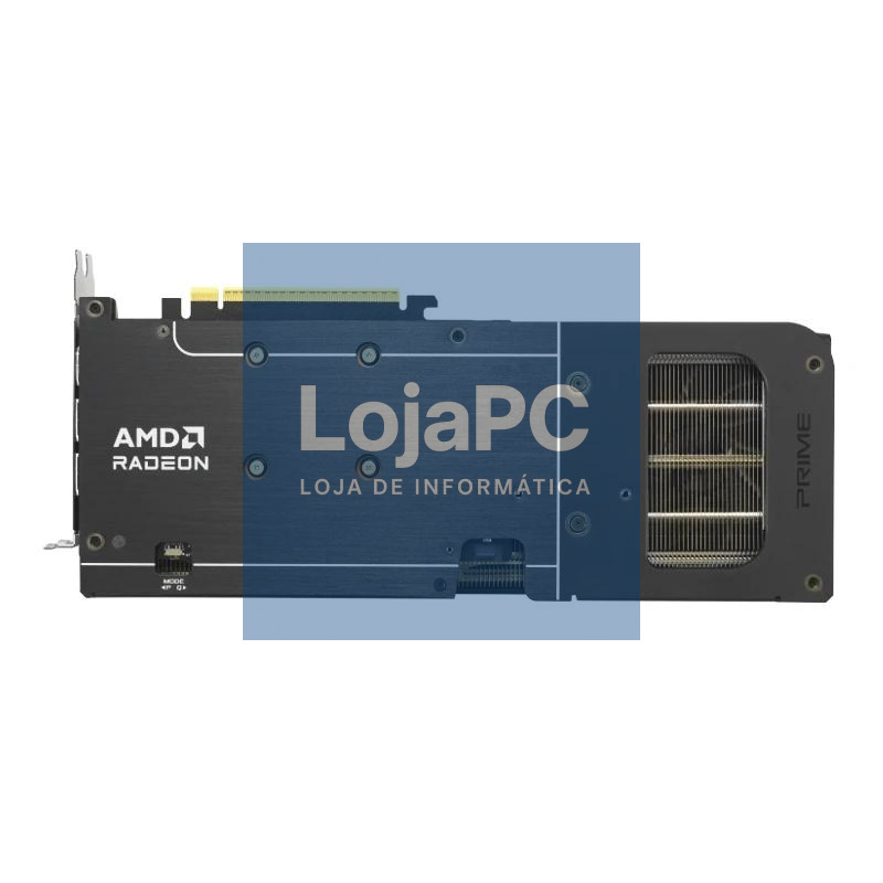 ASUS VGA AMD PRIME RX 9060XT O16G 16GB DDR6 — imagem 3
