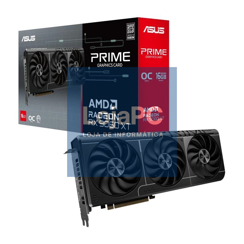 ASUS VGA AMD PRIME RX 9060XT O16G 16GB DDR6
