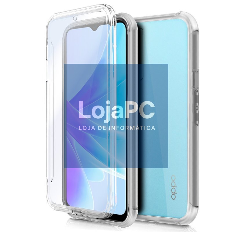 COOL 3D Silicone Case for OPPO A57s / A77 5G / Realme Narzo 50 5G (Transparent Front + Back)