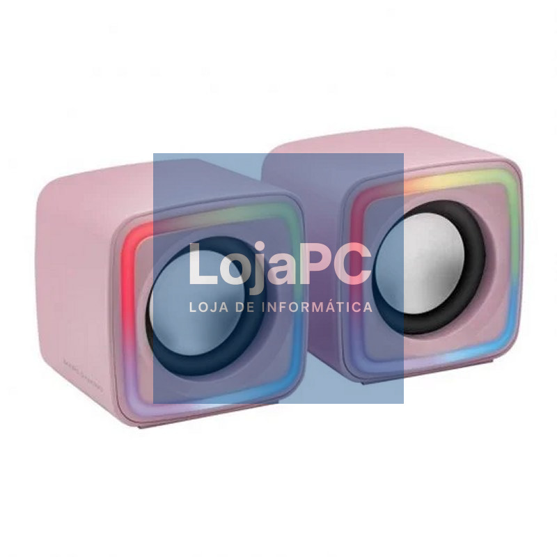 MARS GAMING Altavoces MSCUBE Premium 8W Pink — imagem 3