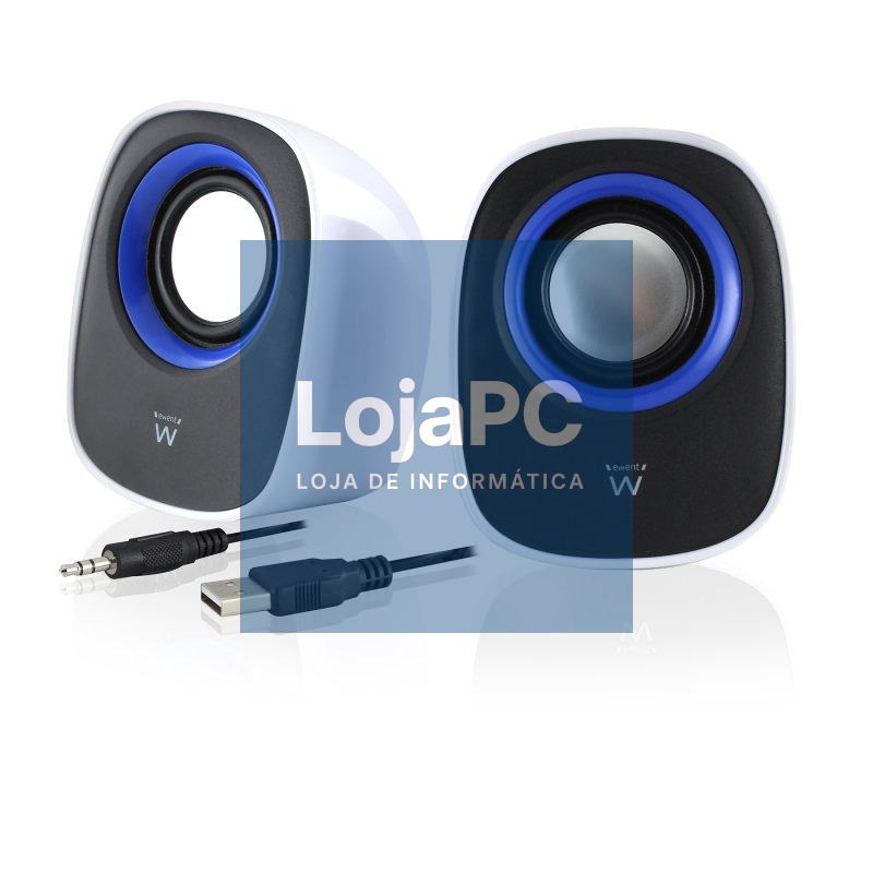 EWENT Altavoces escritorio 2.0 usb — imagem 3