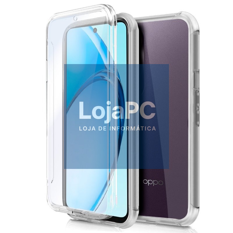 COOL 3D Silicone Case for Oppo A60 (Transparent Front + Back)