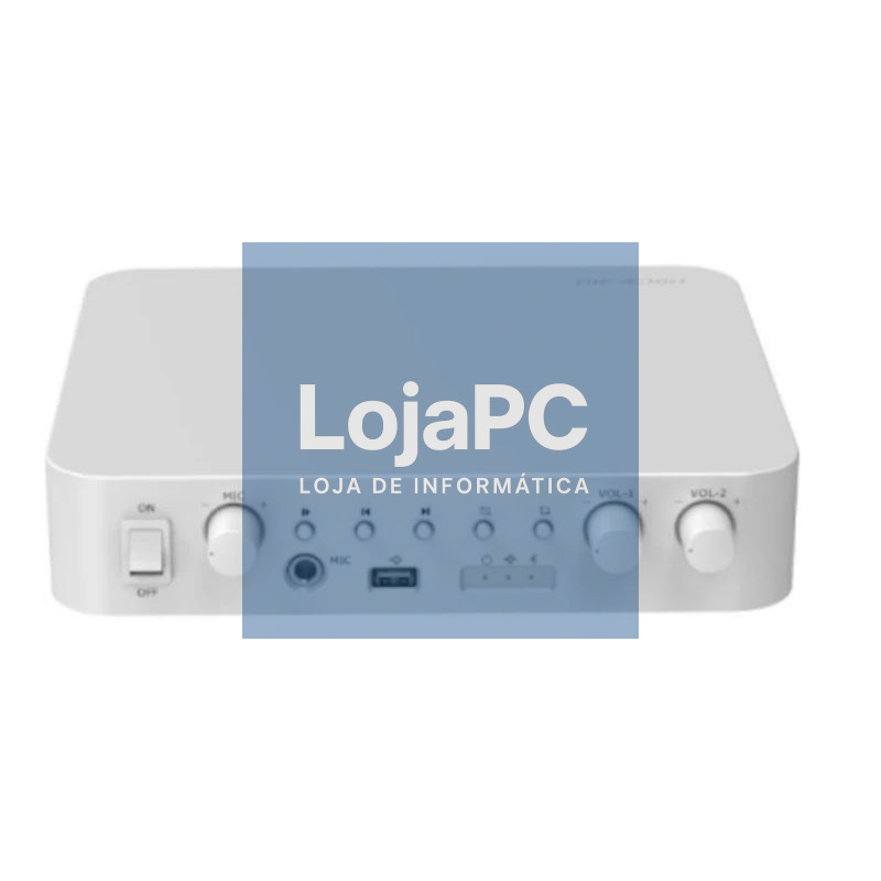 Hikvisión DS-QAE0A60G1-VB Amplificador BT USB Micr