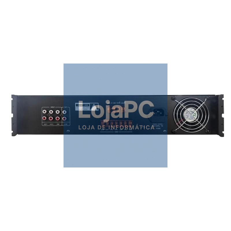 Hikvision DS-QAE0A240G1-VB6/EU Amplificador 240W — imagem 5