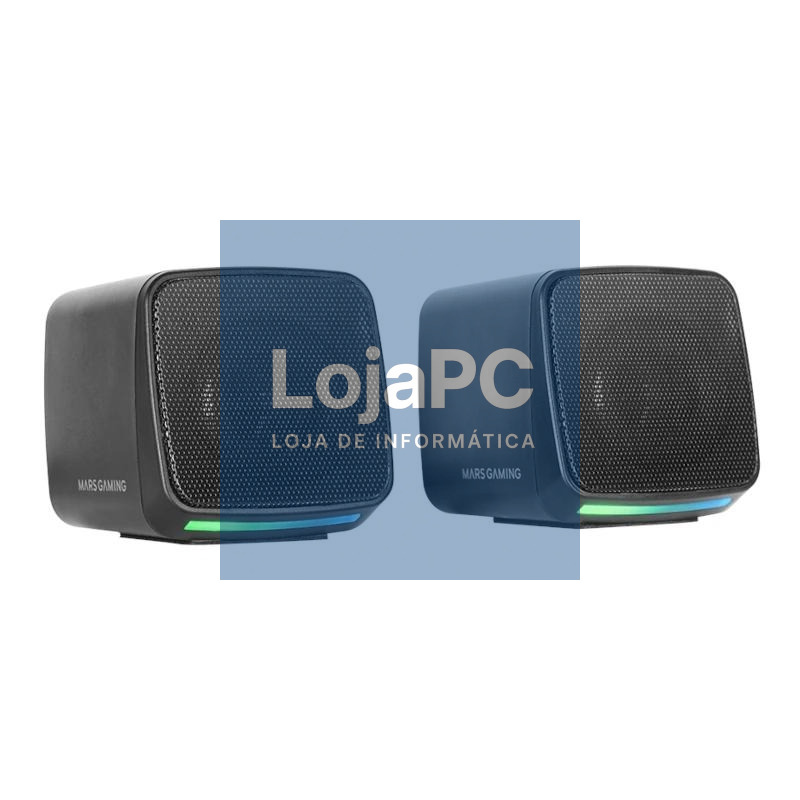 Mars Gaming MS-PRO Altavoces RGB Flow 10 W Negro