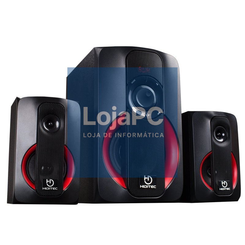 Hiditec Altavoces 2.1 Multimedia H400 40W Blt Radi