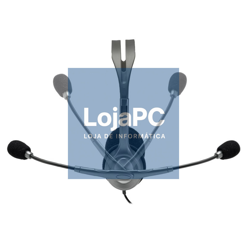 Logitech H110 auriculares + micro estéreo — imagem 3