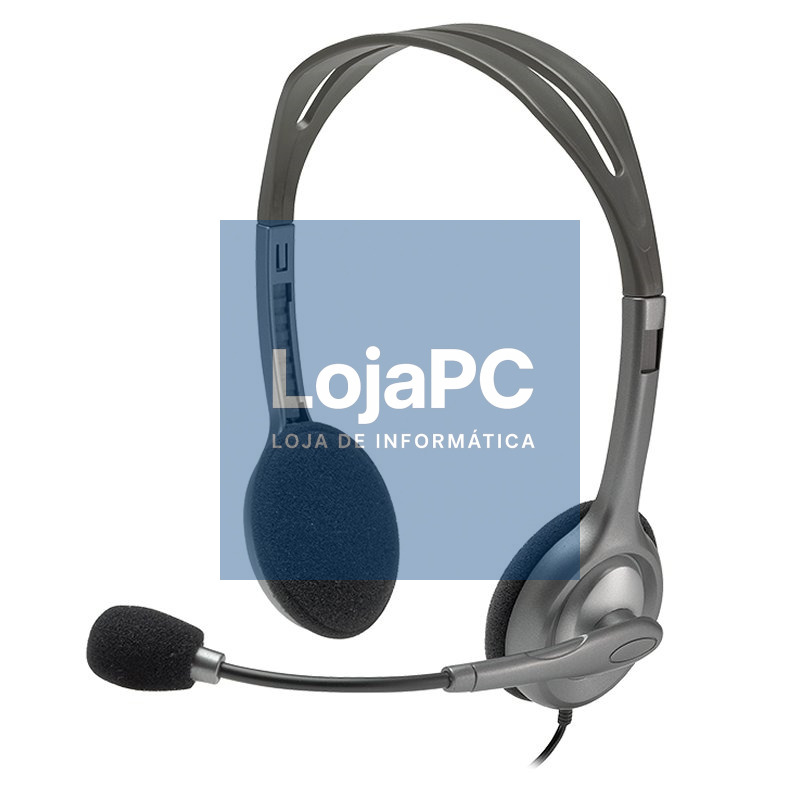 Logitech Auricular+Mic H111 Negro