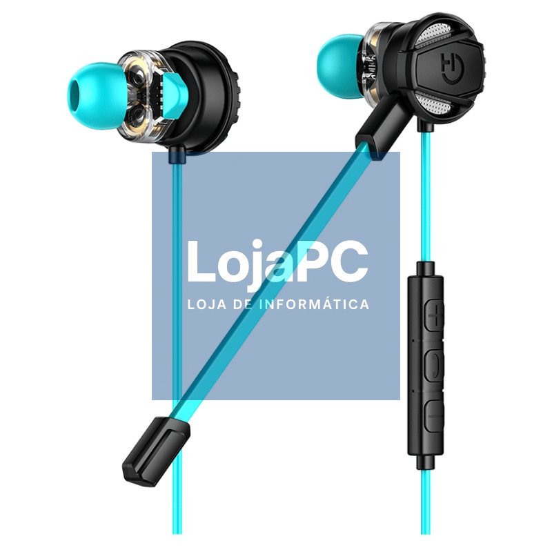 Hiditec Auricular Intra Taiko Gaming Dual Drive — imagem 5