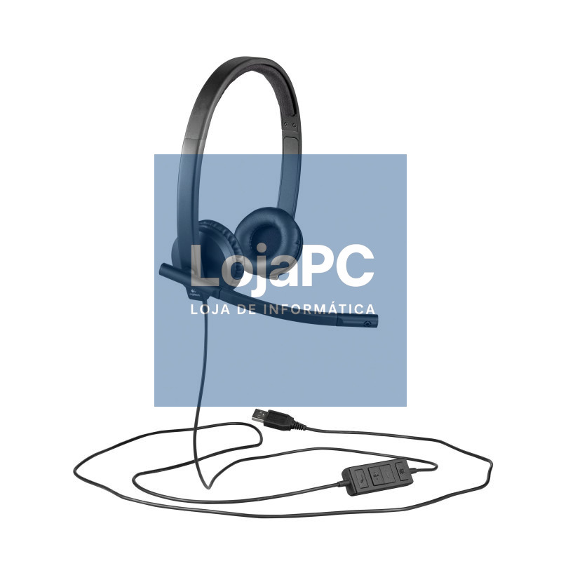 Logitech Auricular STEREO H570e USB — imagem 3