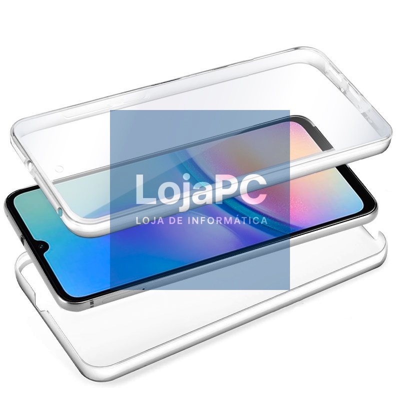 COOL 3D Silicone Case for Samsung A057 Galaxy A05s (Transparent Front + Back) — imagem 2