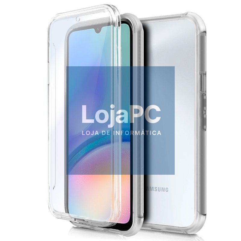 COOL 3D Silicone Case for Samsung A057 Galaxy A05s (Transparent Front + Back)