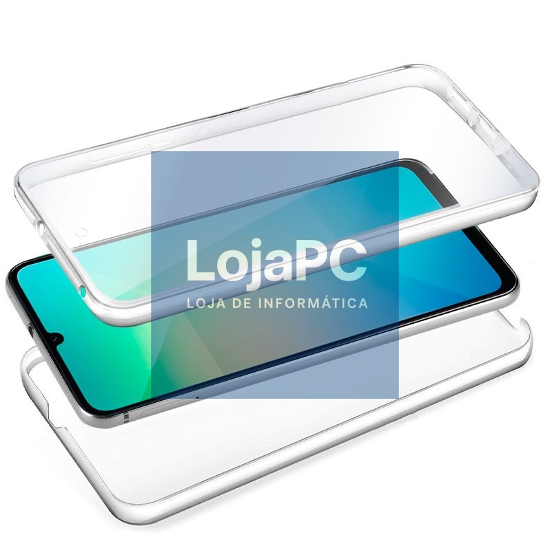 COOL 3D Silicone Case for Samsung A065 Galaxy A06 (Transparent Front + Back) — imagem 2