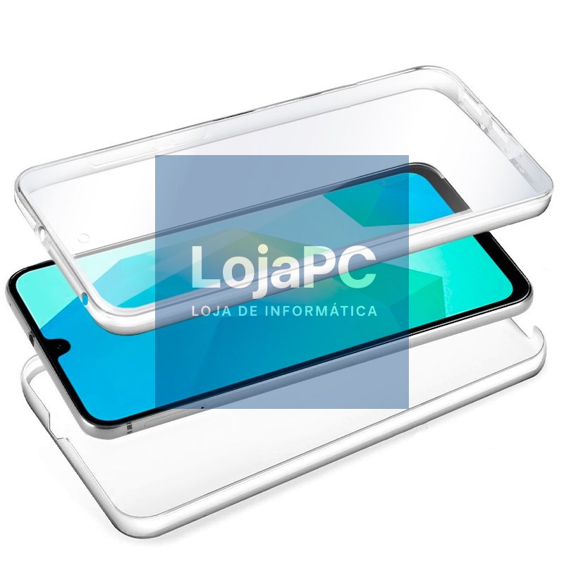COOL 3D Silicone Case for Samsung A165 Galaxy A16 / A16 5G (Transparent Front + Back) — imagem 2