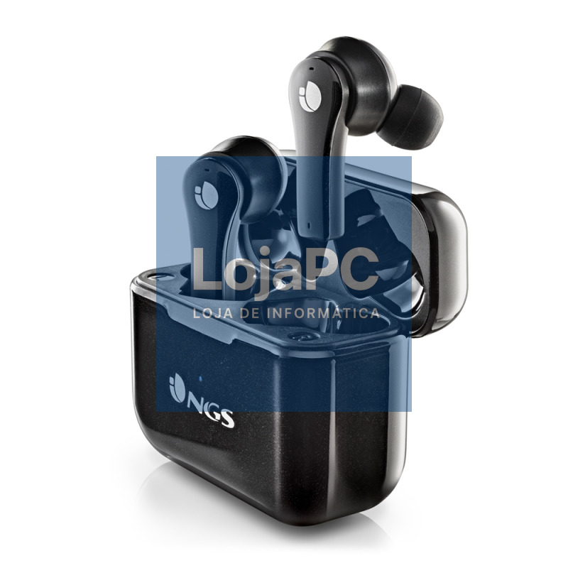NGS Auriculares ARTICABLOOMBLACK Wireless Black