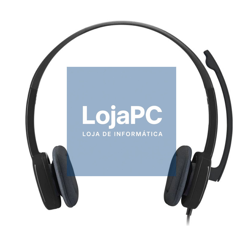 Logitech h151 Auricular + micro — imagem 2