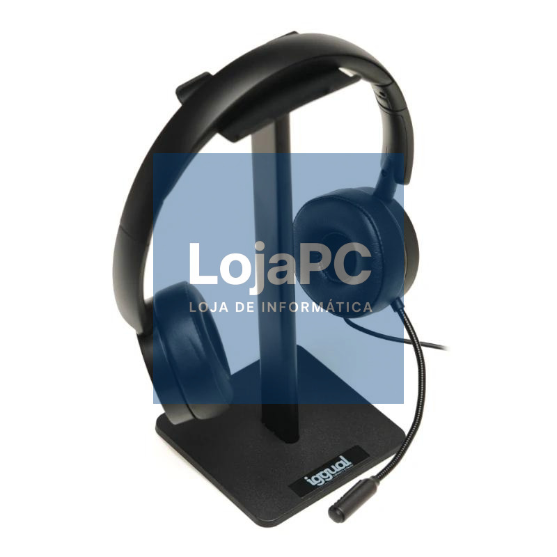 iggual Soporte para auriculares SA22 negro — imagem 3