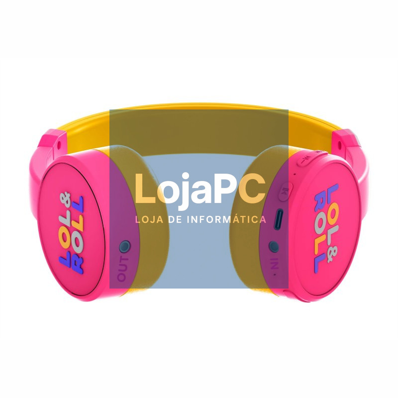 Energy Lol&Roll Auriculares Pop Kids Bt Pink — imagem 3