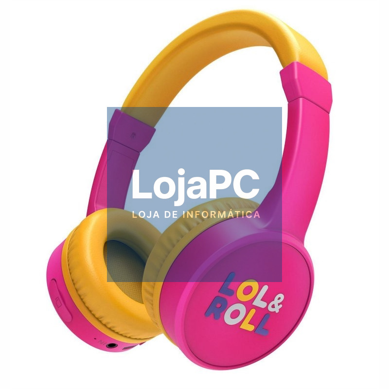 Energy Lol&Roll Auriculares Pop Kids Bt Pink
