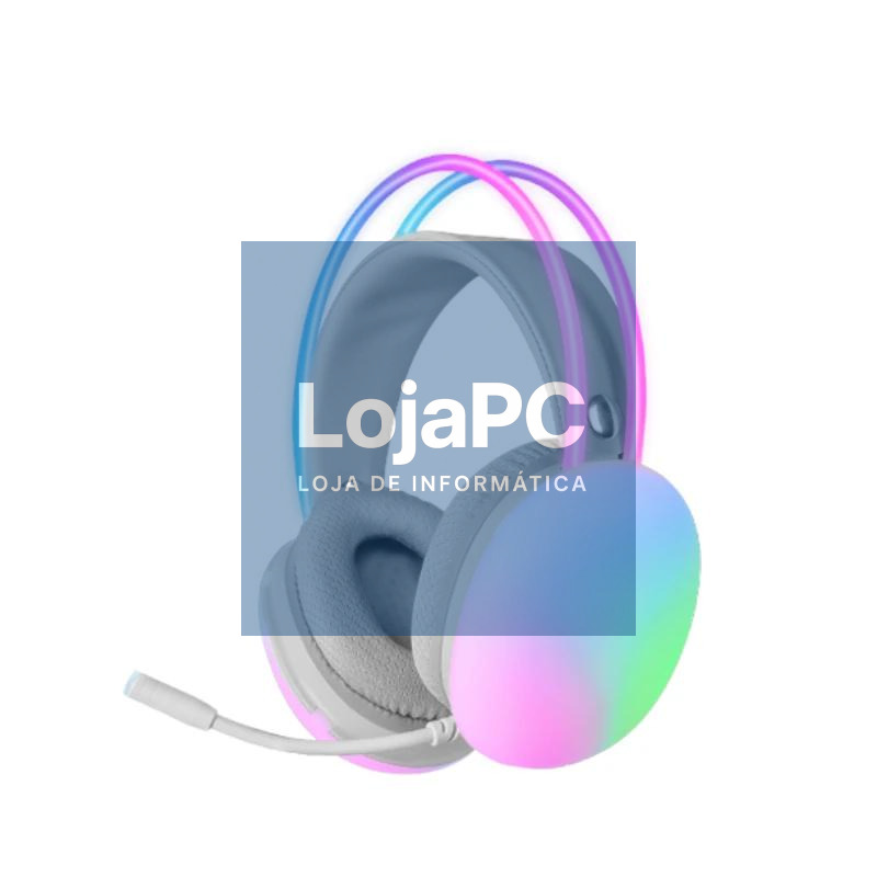 MARSGAMING Auriculares MH-GLOW PC/Ps4-5/xbox White — imagem 3
