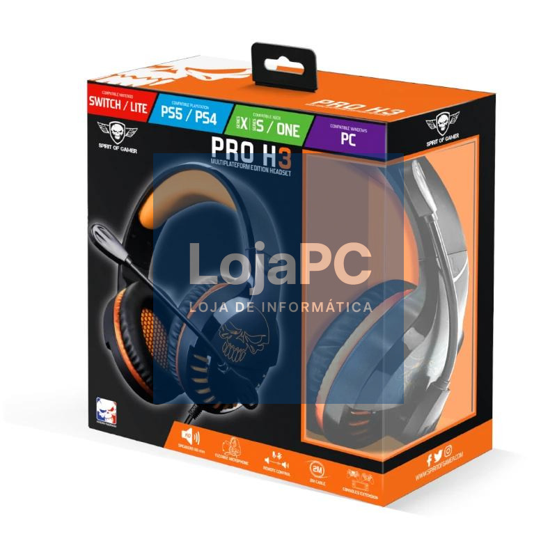 Spirit of Gamer Auricular Pro H3 Multiplateforme — imagem 5