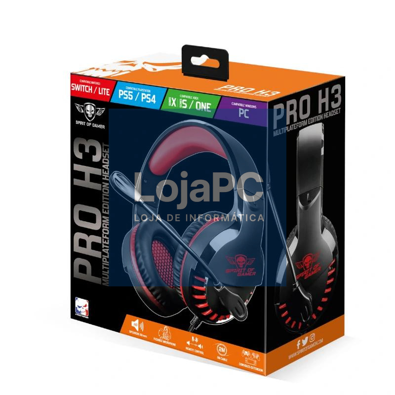 Spirit of Gamer Auricular Pro H3 PC — imagem 2