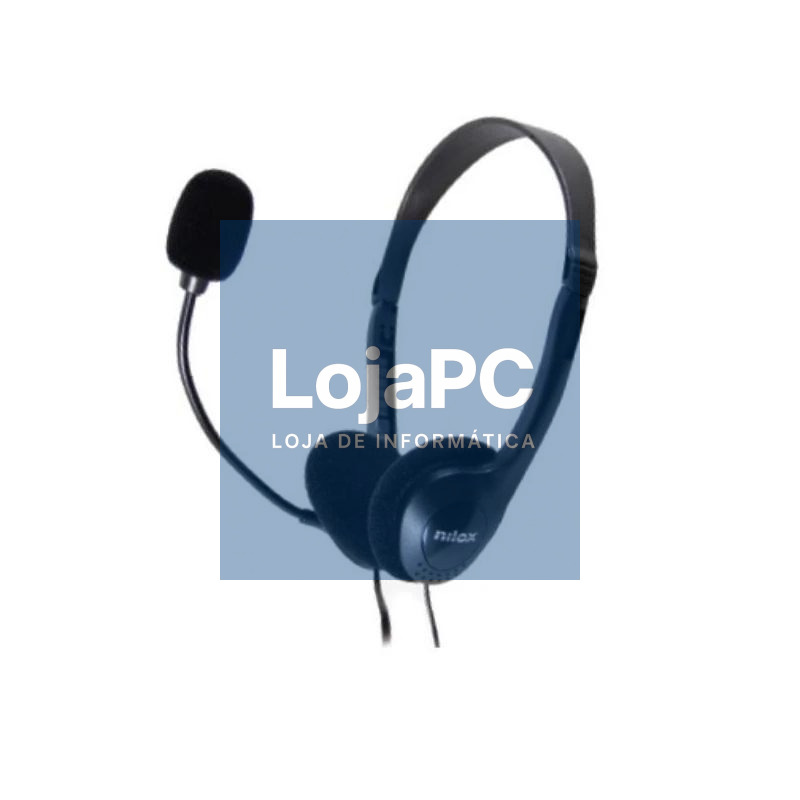 Nilox Auriculares con micrófono USB