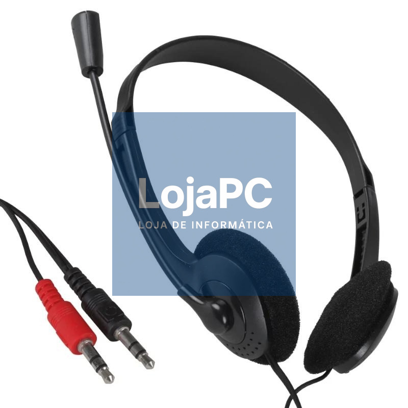 iggual Auriculares con micro 2 x 3.5 mm EASY CALL