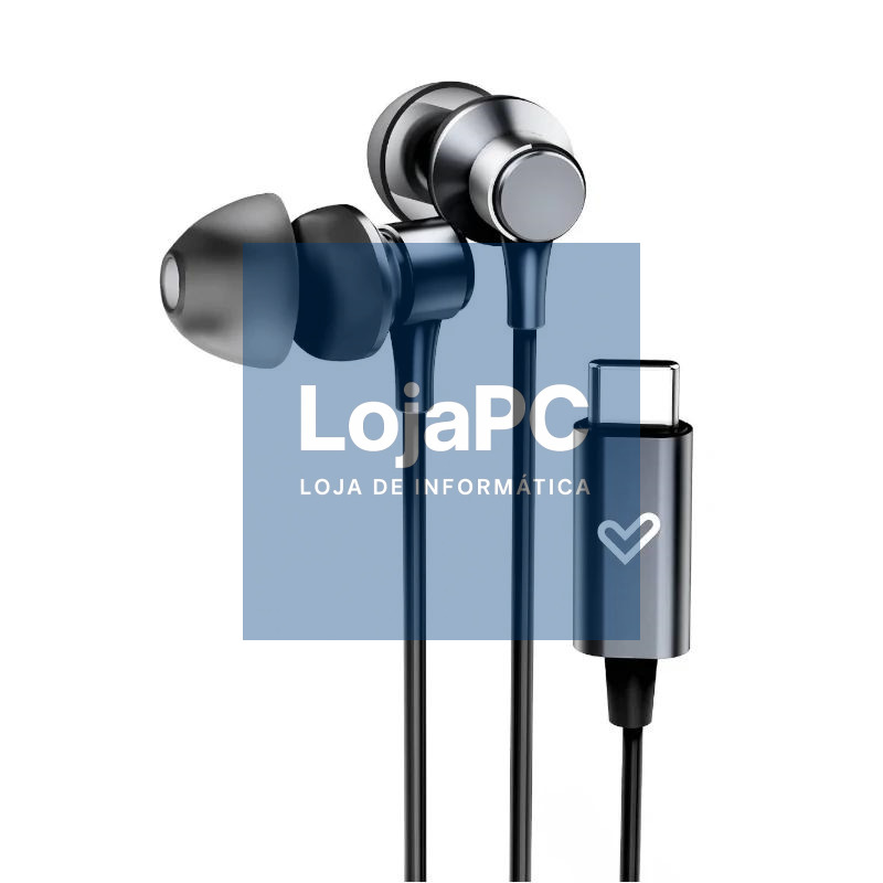 Energy Sistem Auriculares Metallized Type C Black
