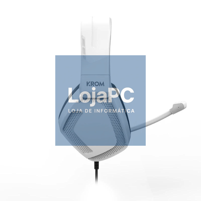 KROM KOPA PRO | AURICULAR GAMING STEREO BLANCO — imagem 3