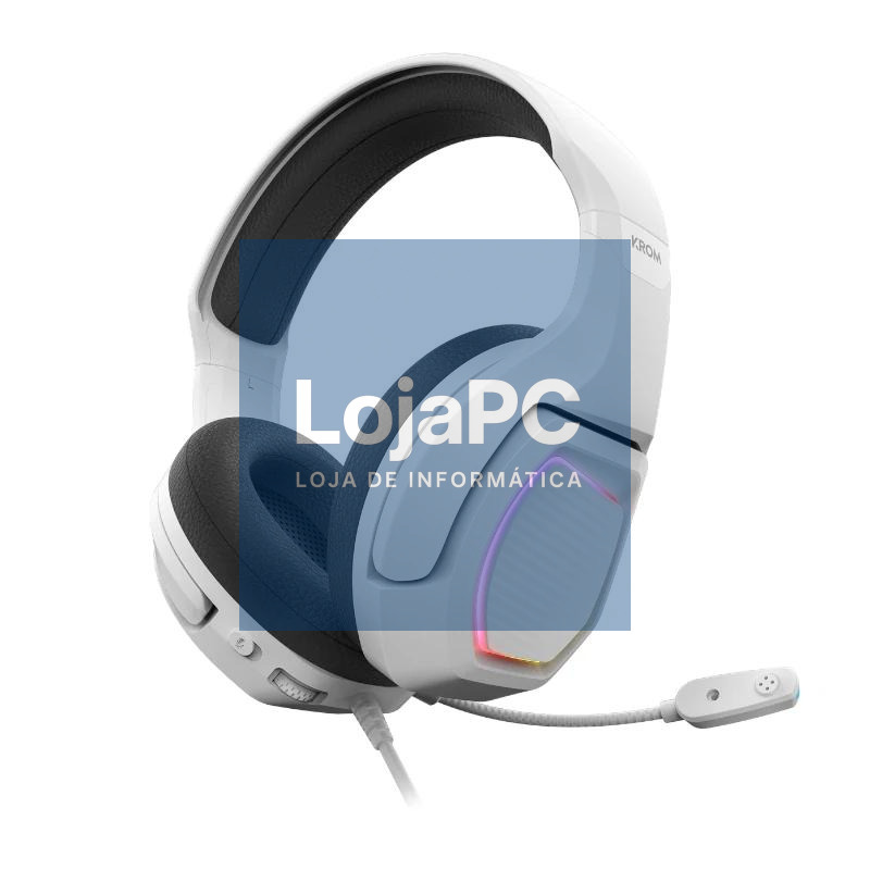 KROM KOPA AURICULARES GAMING 7.1 VIRTUAL BLANC — imagem 2