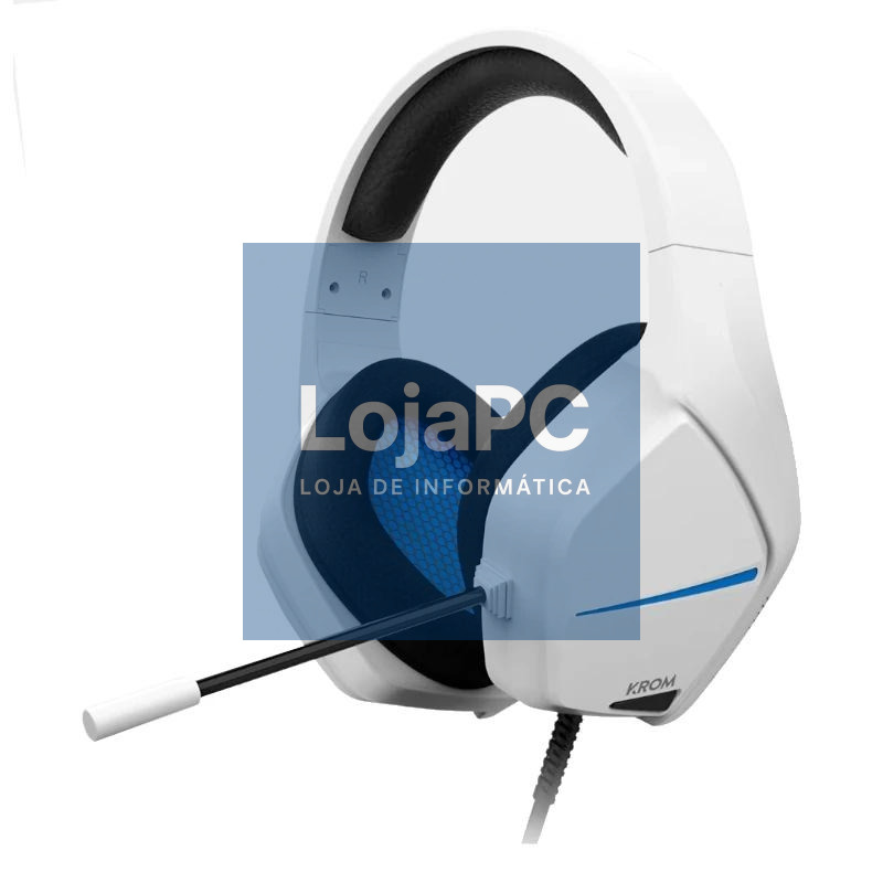 KROM KOPA MOVE AURICULAR GAMNG ESTEREO BLANCO AZUL