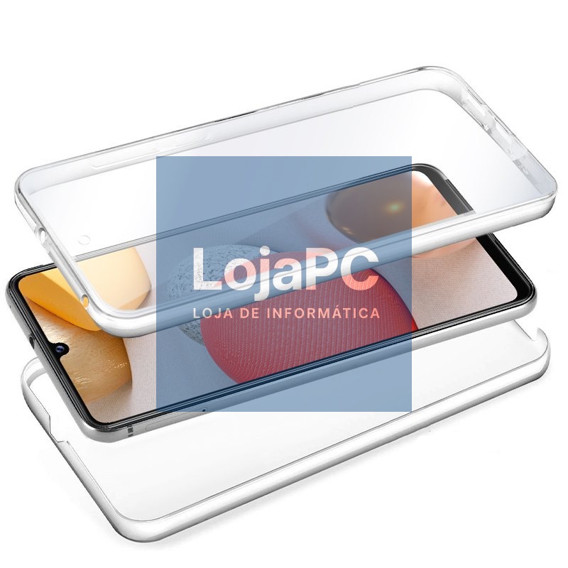COOL 3D Silicone Case for Samsung A426 Galaxy A42 5G (Transparent Front + Back) — imagem 2