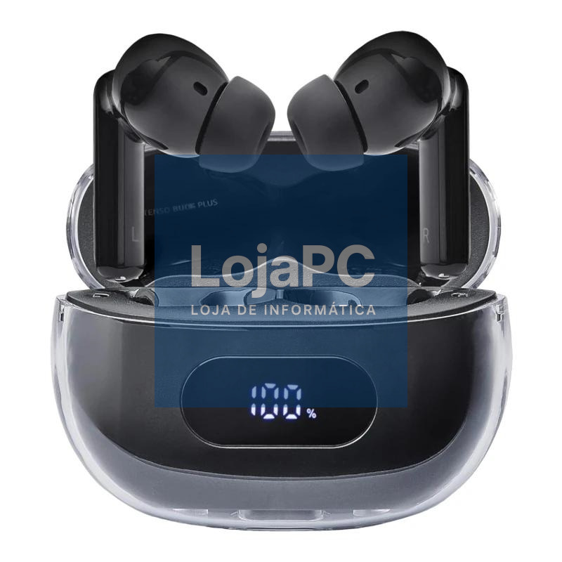 Intenso | Buds Plus Auriculares TWS ANC+ENC| Negro