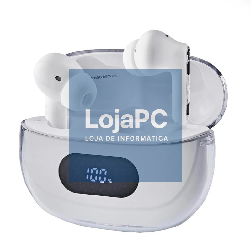 Intenso | Buds Plus Auriculares TWS ANC+ENC| Blanc — imagem 3