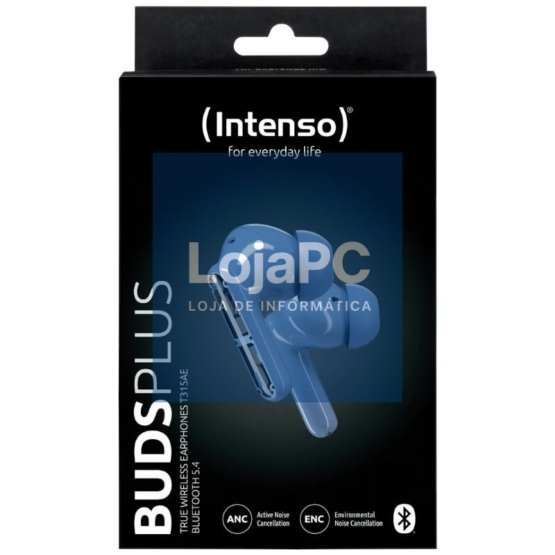 Intenso | Buds Plus Auriculares TWS ANC+ENC | azul — imagem 2