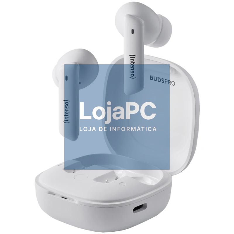 Intenso | Buds Pro Auriculares TWS H-ANC+ENC Blanc — imagem 2