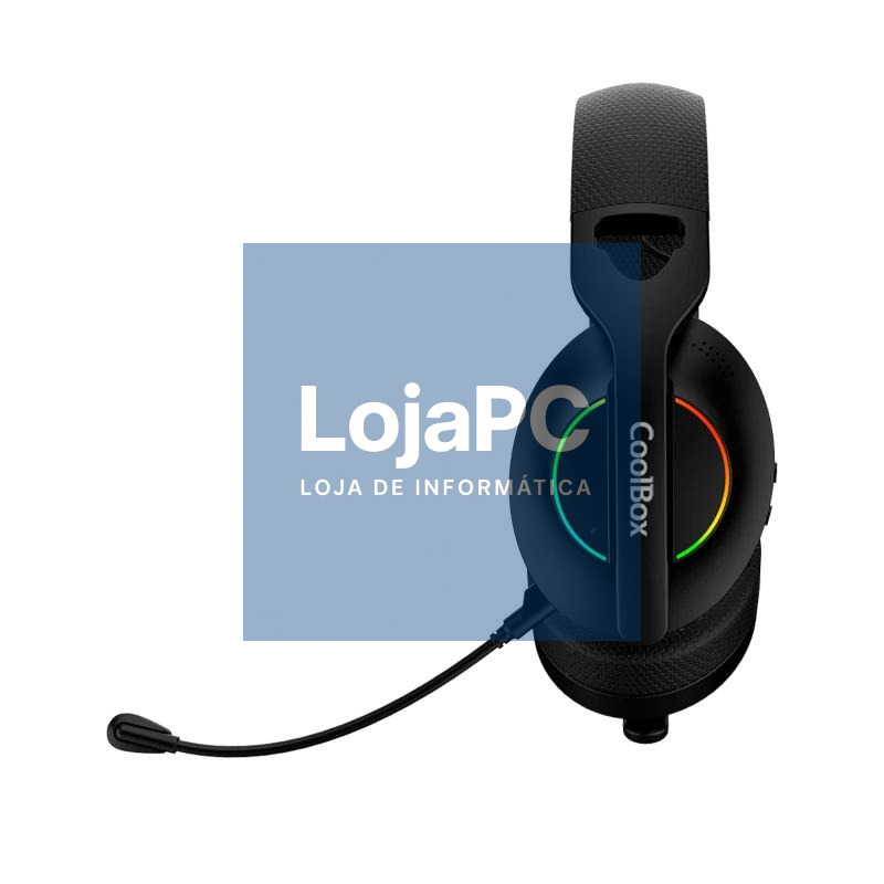 Coolbox Gaming Auriculares Diadema Mic WB01 RF+BT — imagem 2
