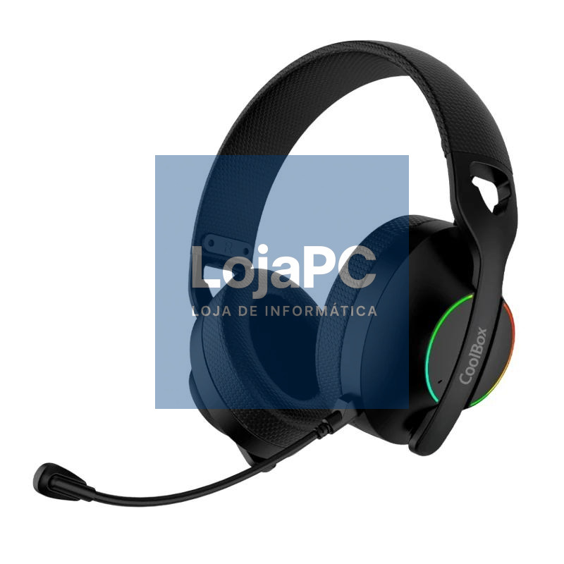Coolbox Gaming Auriculares Diadema Mic WB01 RF+BT