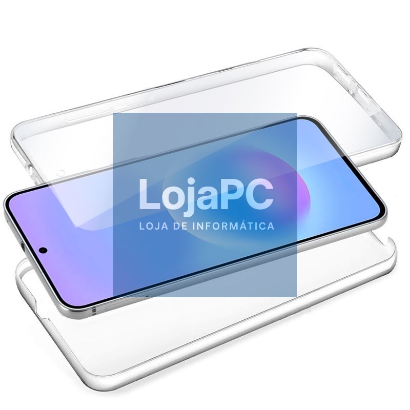 COOL 3D Silicone Case for Samsung A576 Galaxy A57 5G (Transparent Front + Back) — imagem 2