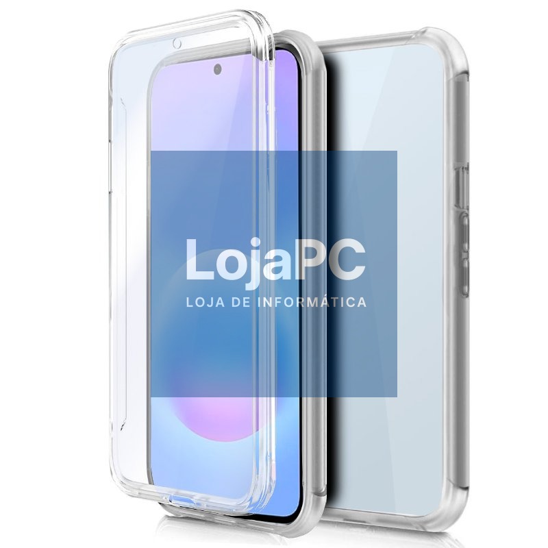 COOL 3D Silicone Case for Samsung A576 Galaxy A57 5G (Transparent Front + Back)