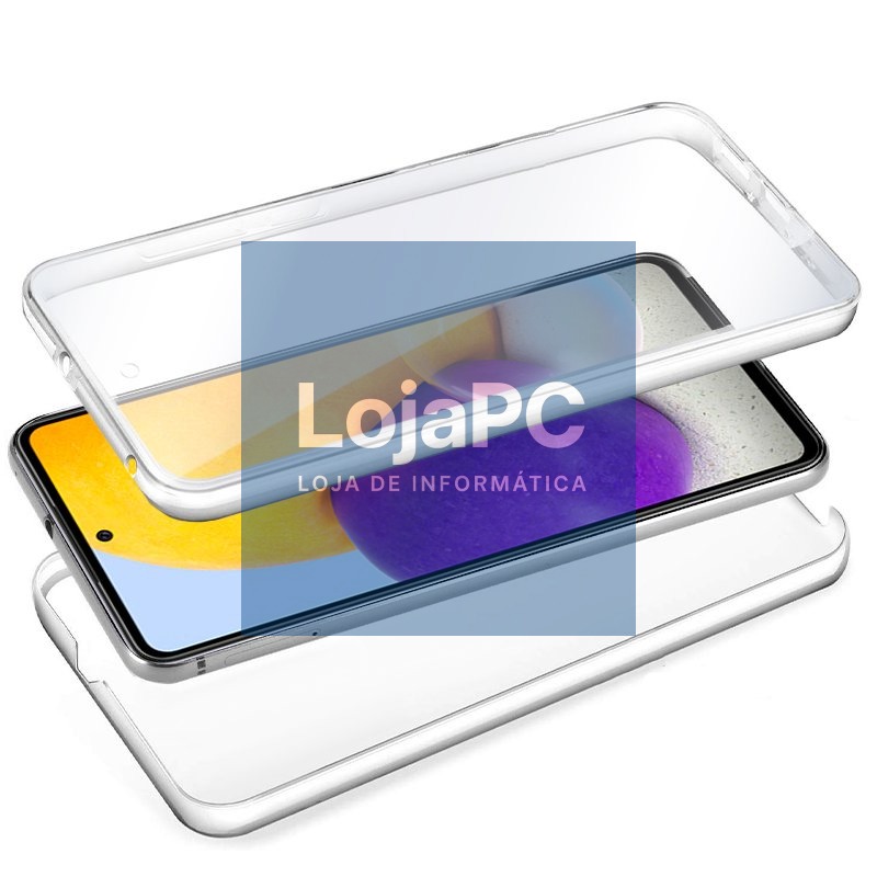 COOL 3D Silicone Case for Samsung A725 Galaxy A72 (Transparent Front + Back) — imagem 2