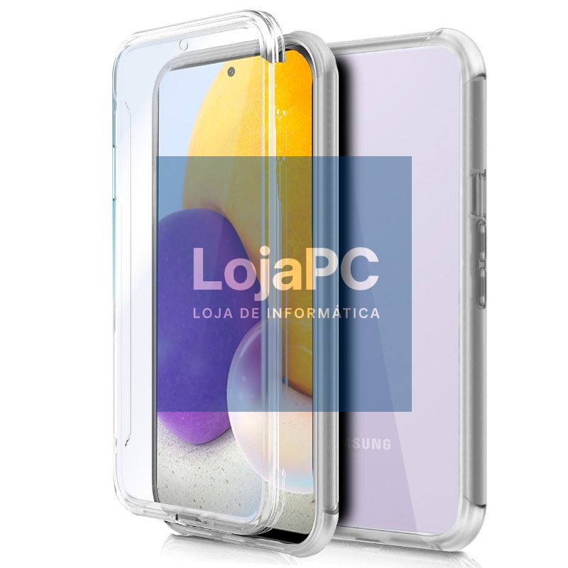 COOL 3D Silicone Case for Samsung A725 Galaxy A72 (Transparent Front + Back)